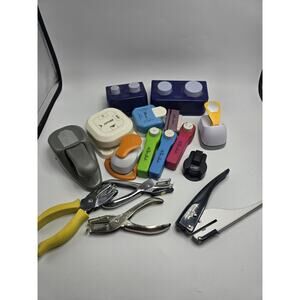 Scrapbook Paper Punches Variety Bundle